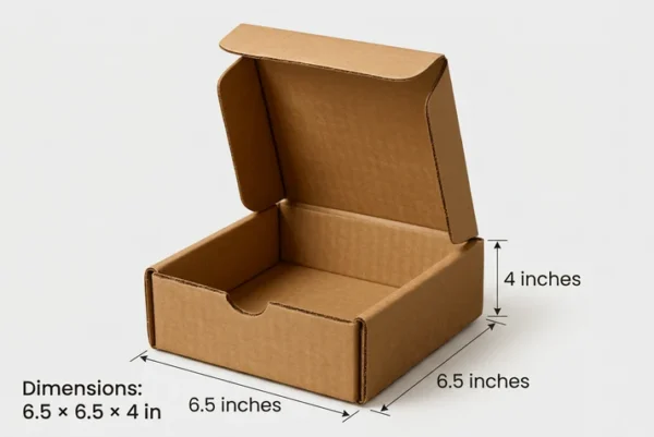 Delivery Box – Medium 6.5 × 6.5 × 4