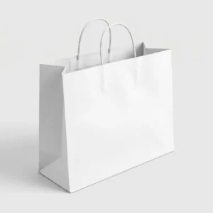 Qhite Shopping Bag
